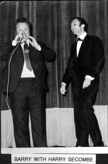 Barry Hall and  Harry Secombe